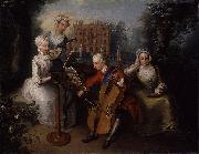 unknow artist, Frederick, Prince of Wales, and his sisters